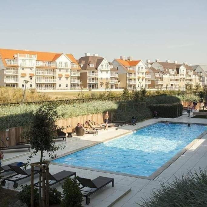 Duplex Villa Capricia Appartement Met Zwembad Nieuwpoort Jachthaven Exteriör bild