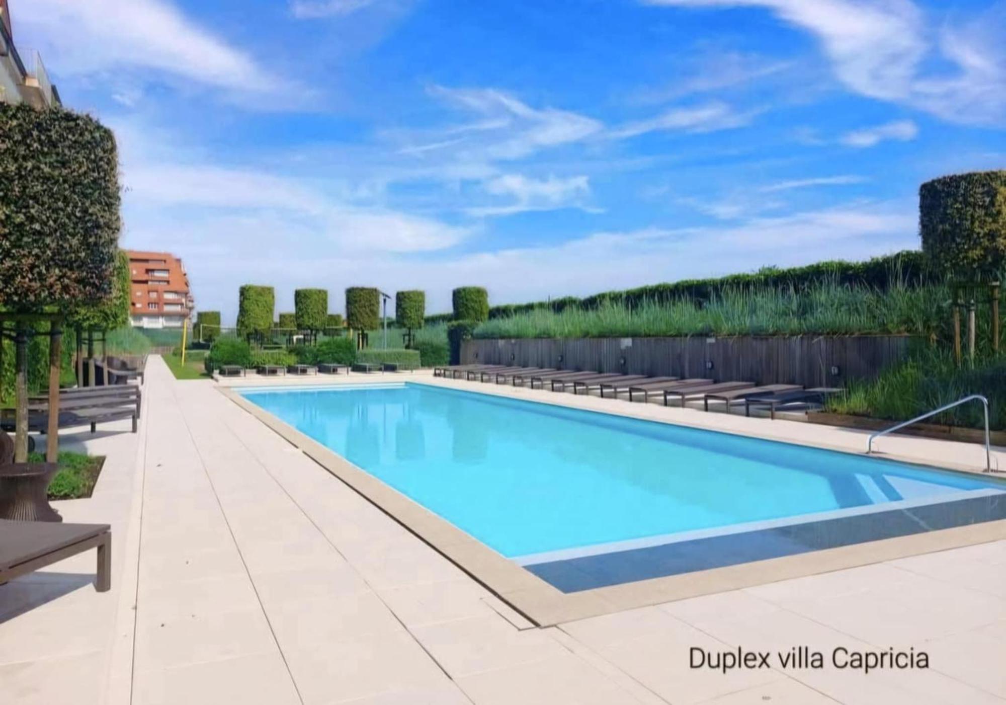 Duplex Villa Capricia Appartement Met Zwembad Nieuwpoort Jachthaven Exteriör bild